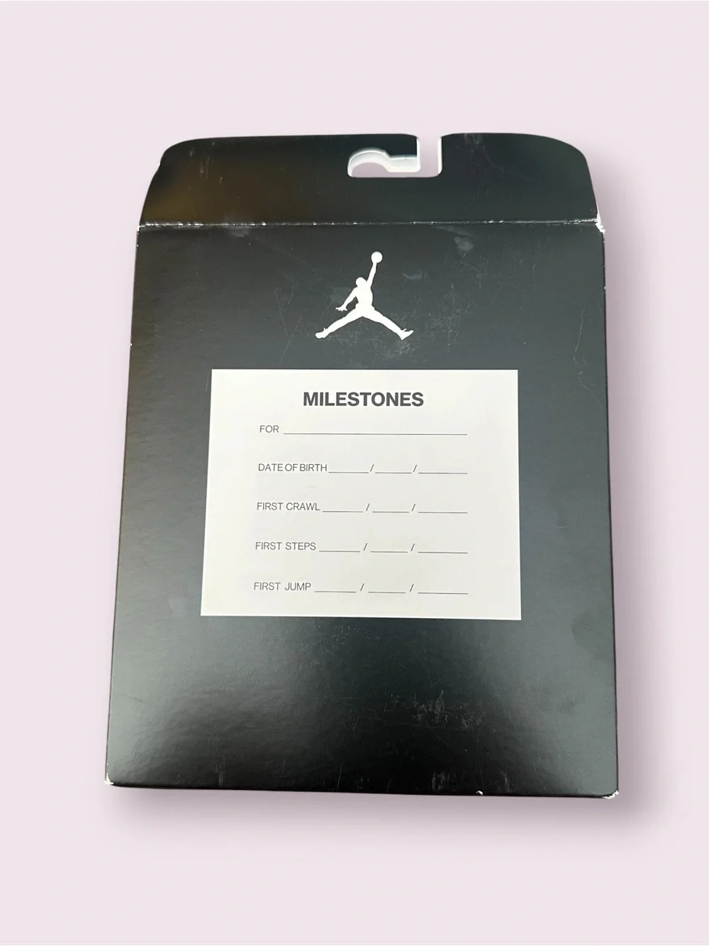 New In Box Nike Air Jordan 1 Crib Bootie Sneakers in Black and Gold Size 4C